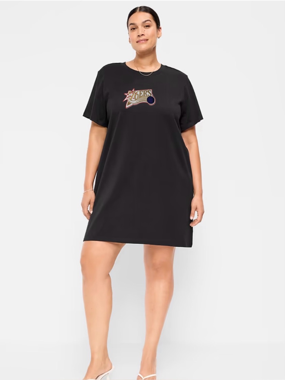 Inspired Sixers 76ers Black Dress